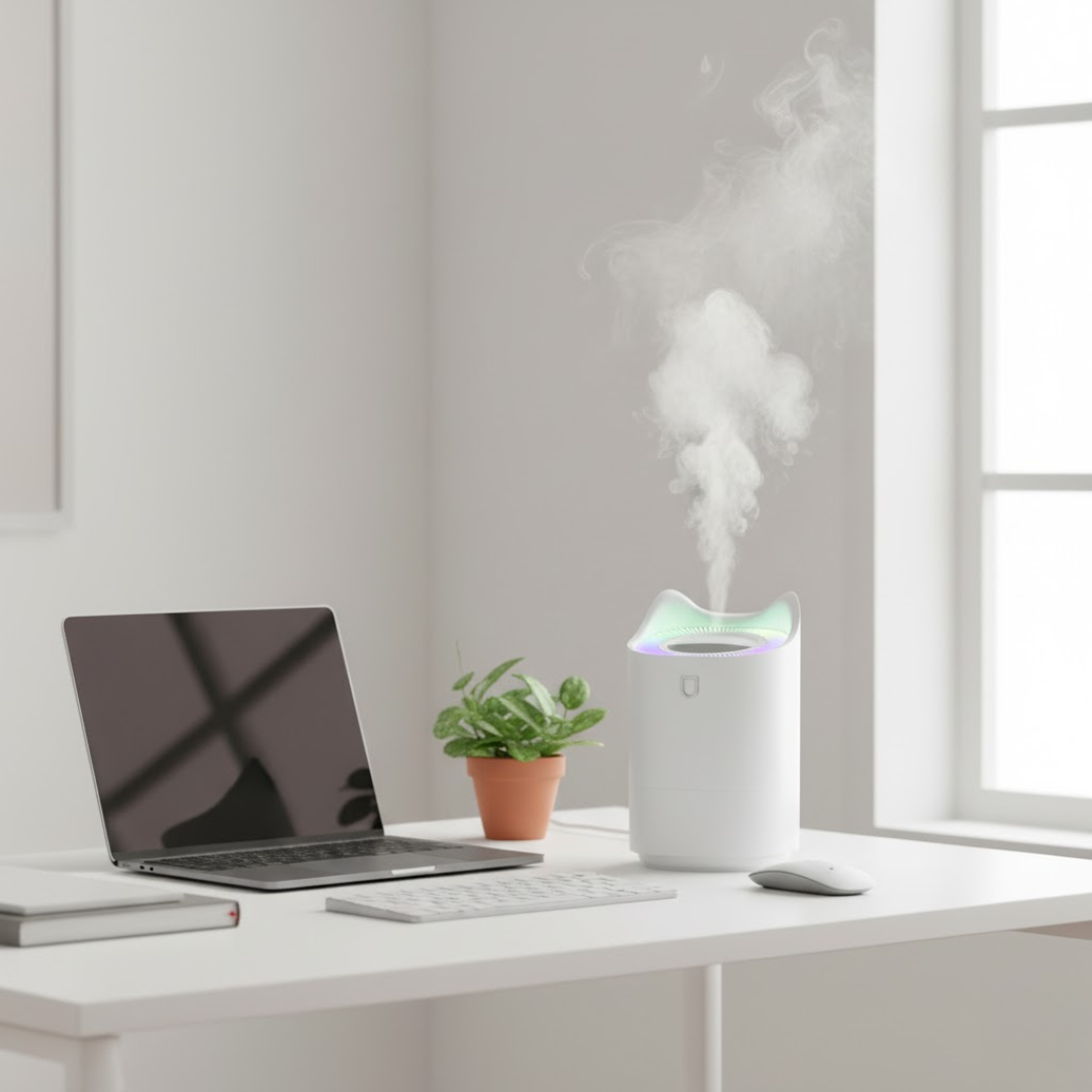 WhisperMist Indoor Humidifier with Adjustable Settings