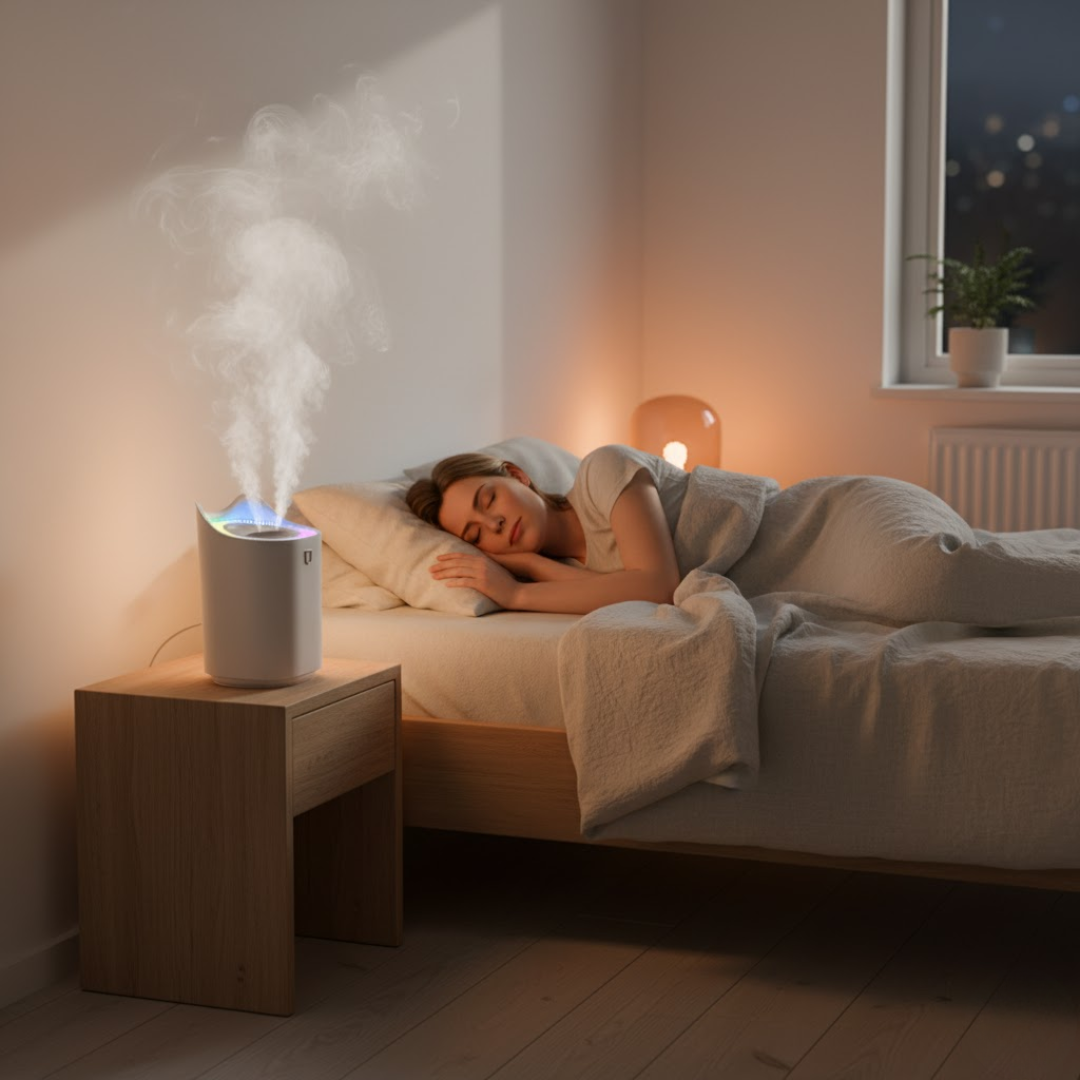 WhisperMist Indoor Humidifier with Adjustable Settings