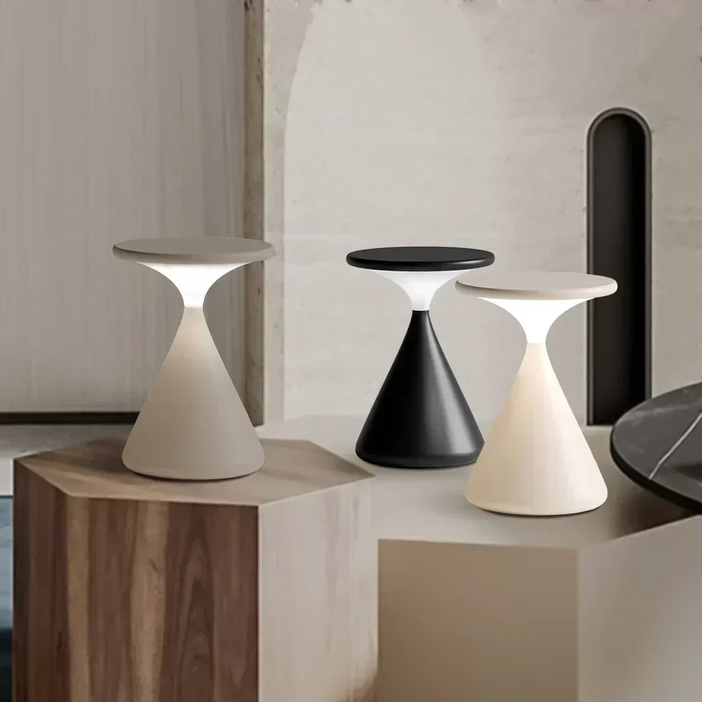 Cordless Elegance LED Table Lamp - Rechargeable & Dimmable