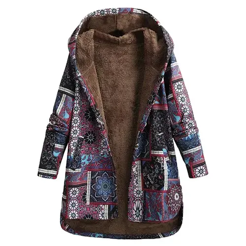 Floral Hoodie Jacket