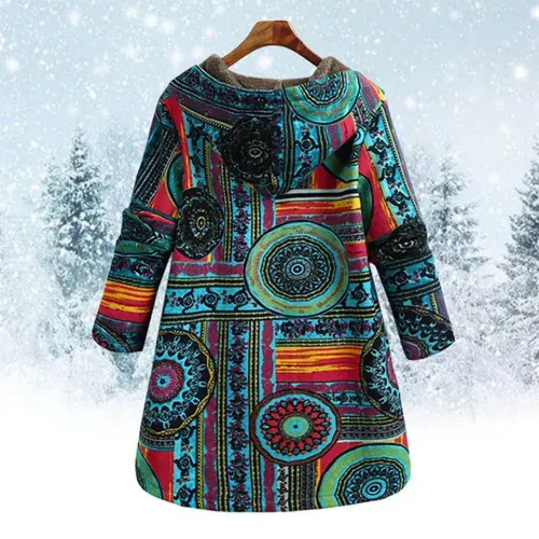Floral Hoodie Jacket