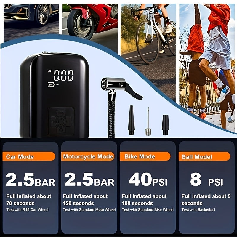 Inflation Buddy Portable Air Compressor with Smart Display
