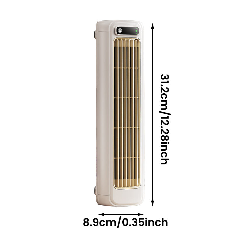 CoolBreeze Portable Rechargeable Mini Air Conditioner Fan