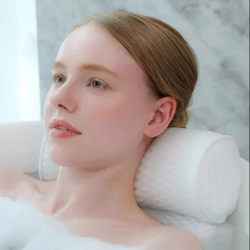 ErgoComfort Bath Pillow for Relaxation and Support