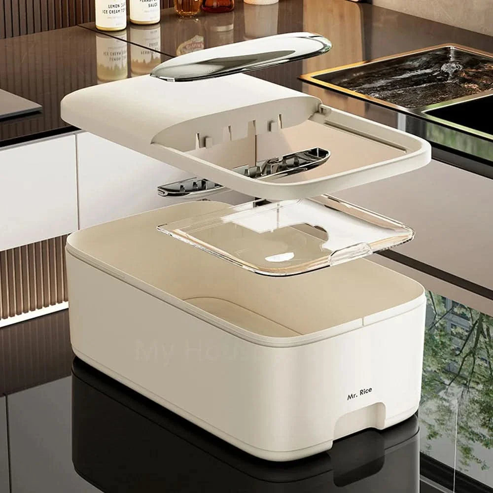 10KG Rice Container with Airtight Lid Design