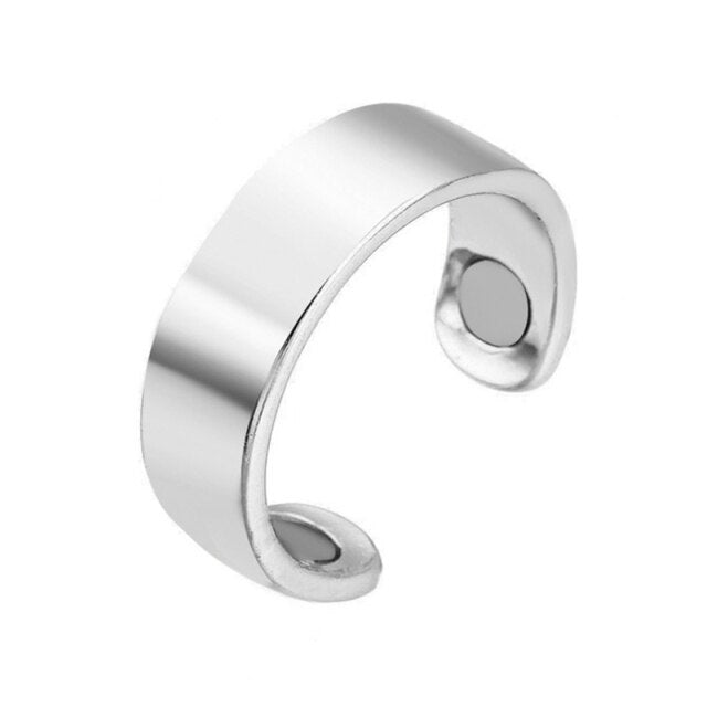 Adjustable Comfort Ring for Hand Massage with Acupressure and Magnetic Therapy