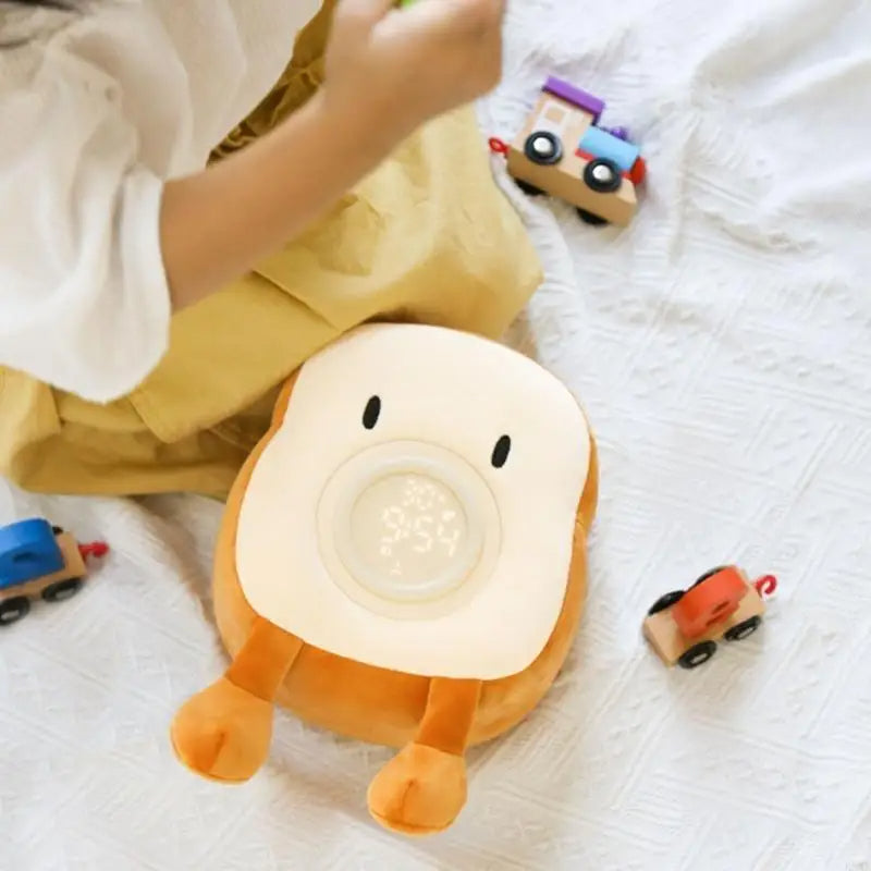 SnuggleGlow Rechargeable LED Alarm Clock & Night Light