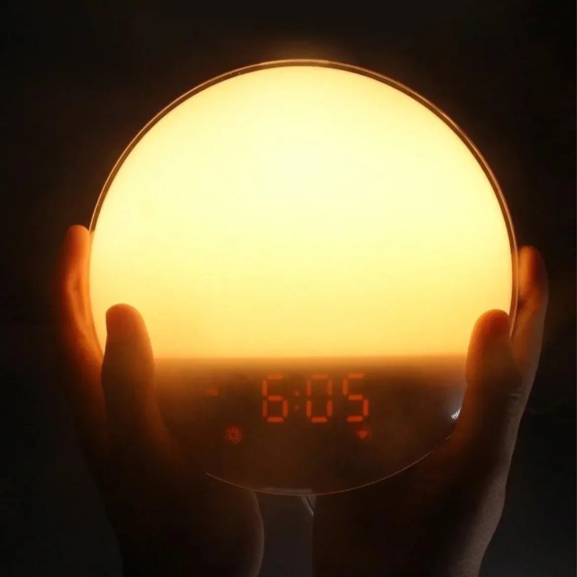 Smart USB Alarm Clock with Adjustable Brightness