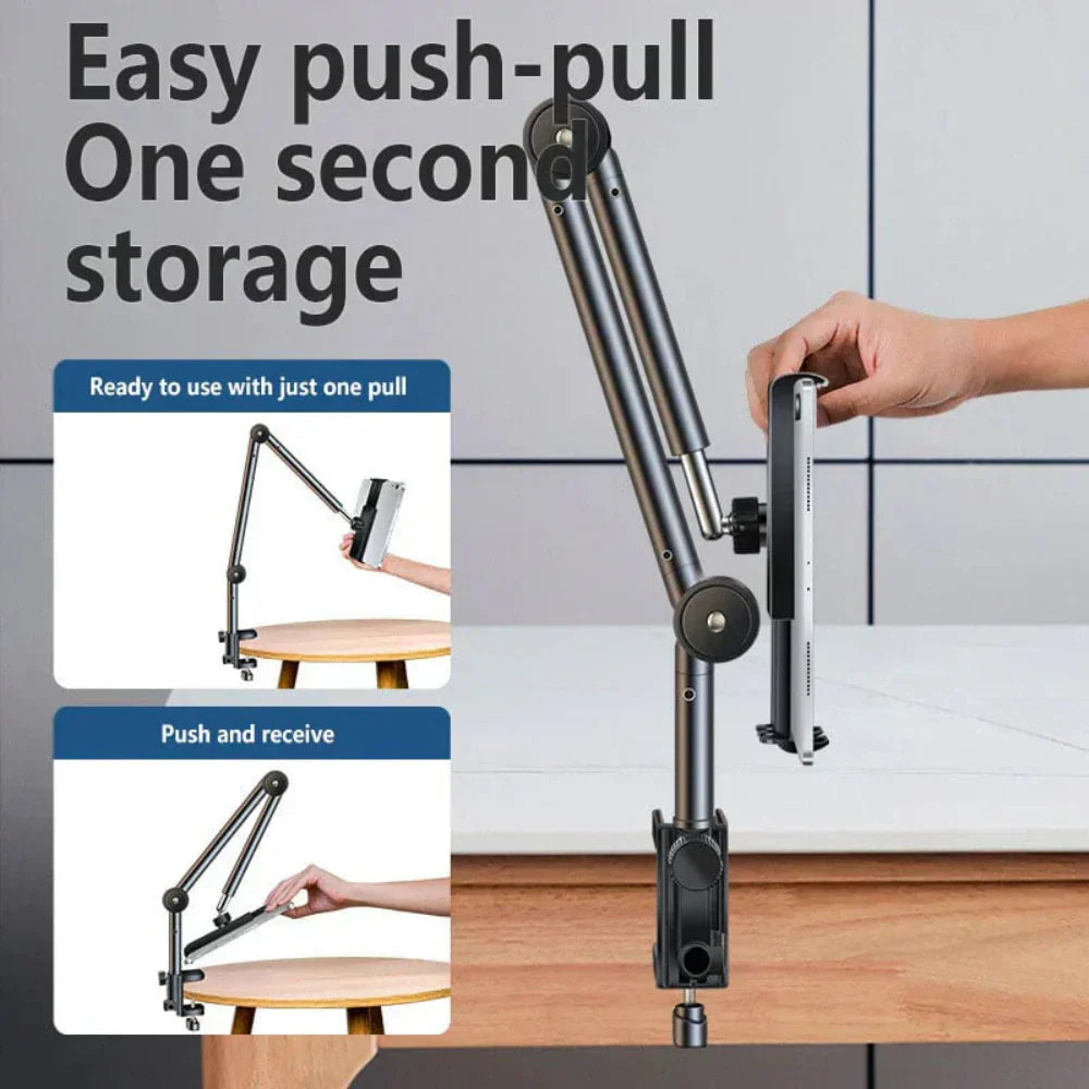ElevatePro 360° Adjustable Aluminum Tablet and Phone Stand