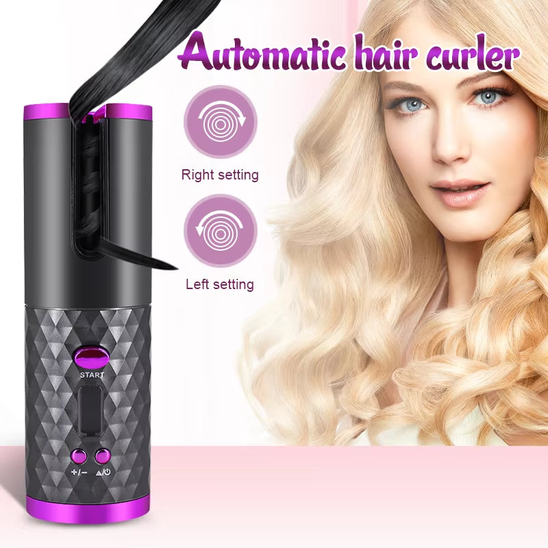 FreedomCurl Cordless Automatic Hair Curler