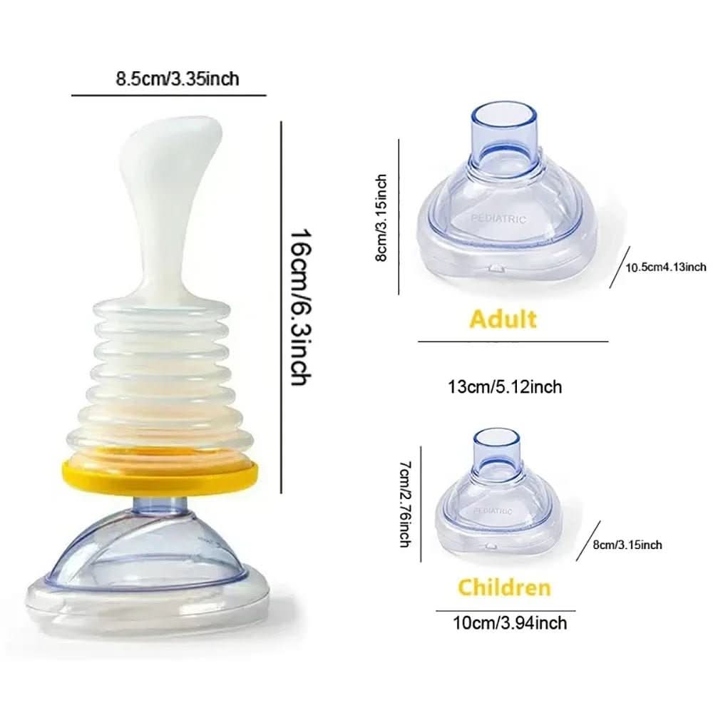 Choking Prevention Device for Children and Adults | Medical Silicone