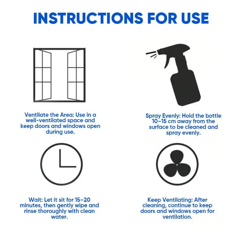 Mold Removal Spray - Effectively Eliminate Stubborn Mold and Safeguard Your Home
