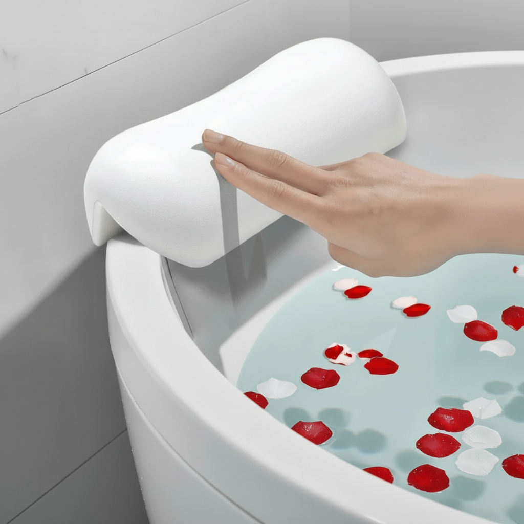 AquaRest - Waterproof Bath Pillow for Ultimate Comfort