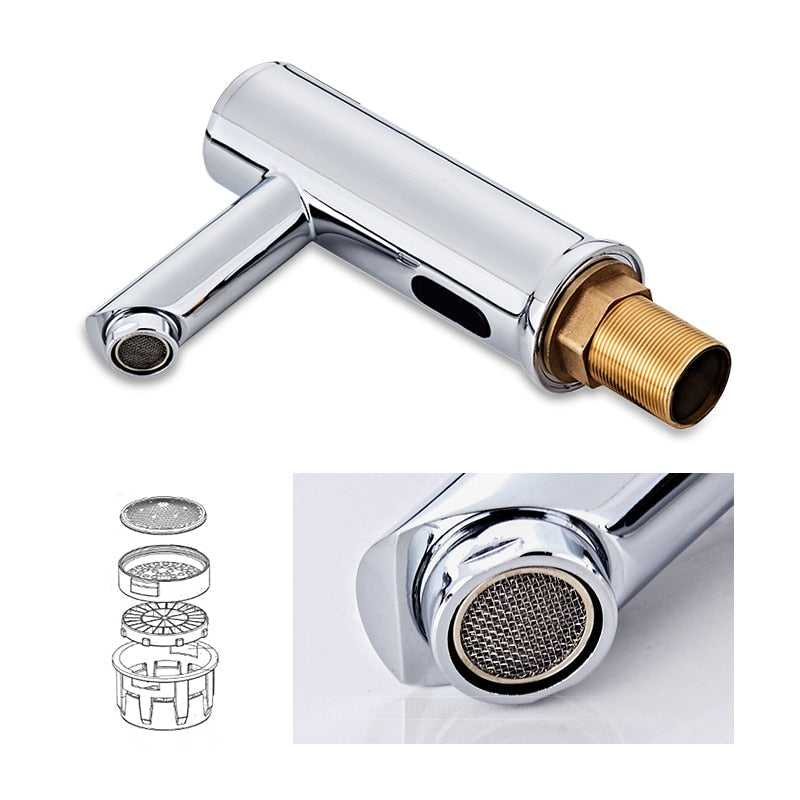 SmartFlow Touchless Infrared Faucet for Effortless Hygiene