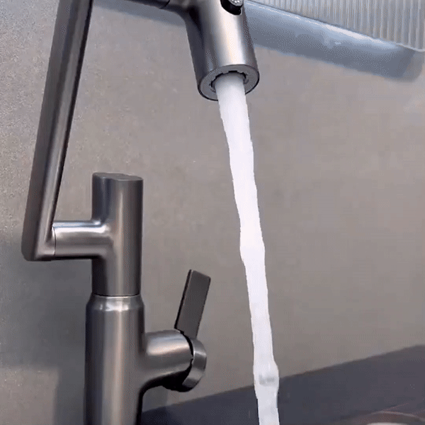 VersaSpout – Fully Rotating Kitchen Faucet for Effortless Use