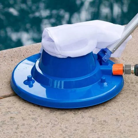 HydroSweep Pool Cleaning System with Hose-Driven Suction and Eco-Friendly Filter