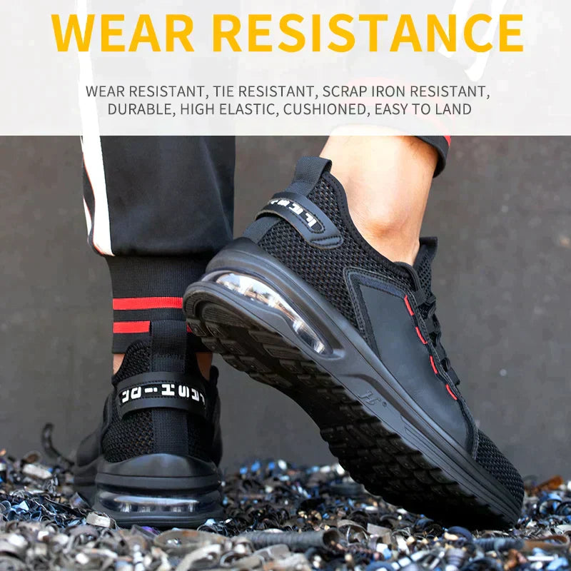 Lightweight Work Shoes | Breathable Mesh Upper