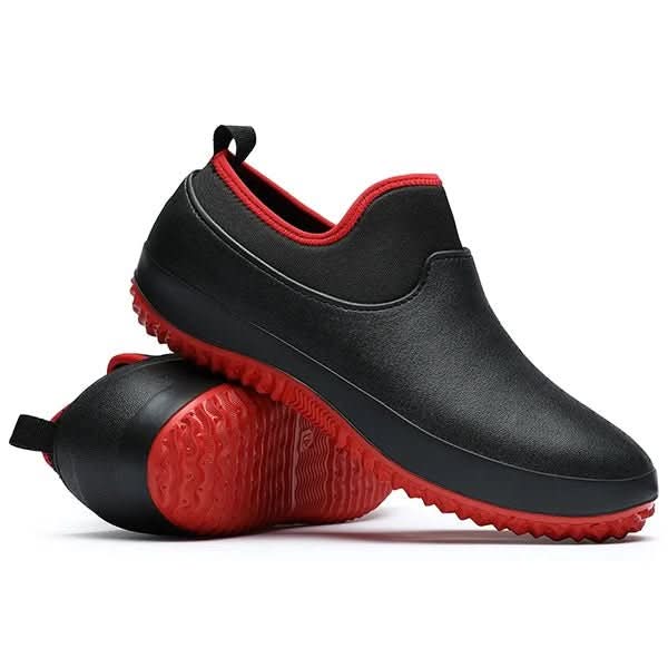 Waterproof Work Shoes with Slip-Resistant Sole - Lightweight
