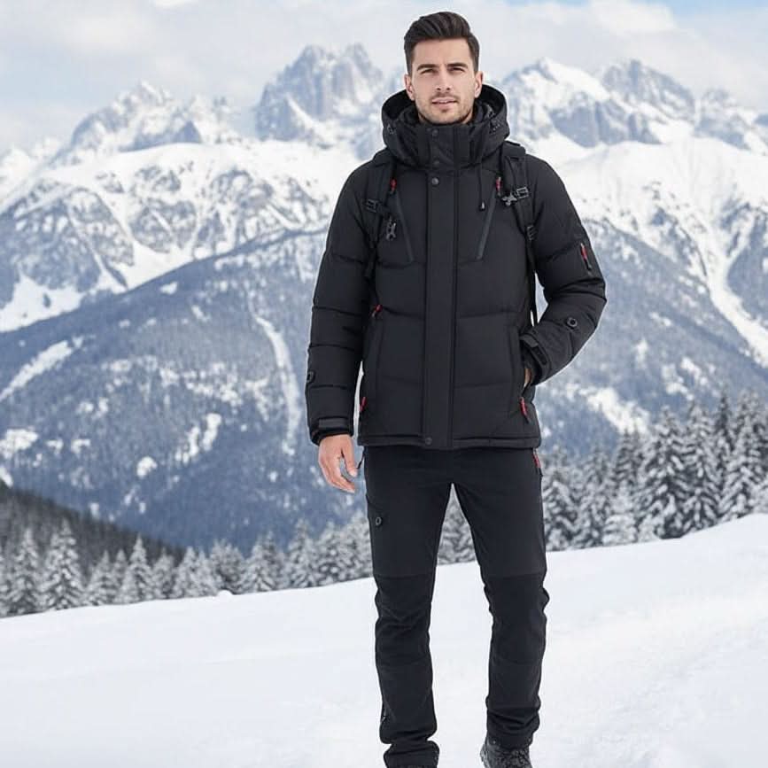 Waterproof Winter Jacket – Thermal Parka for Outdoor Activities