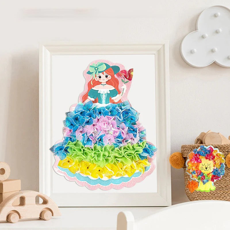 Enchanted Princess Paint Sticker for Creative Art Projects