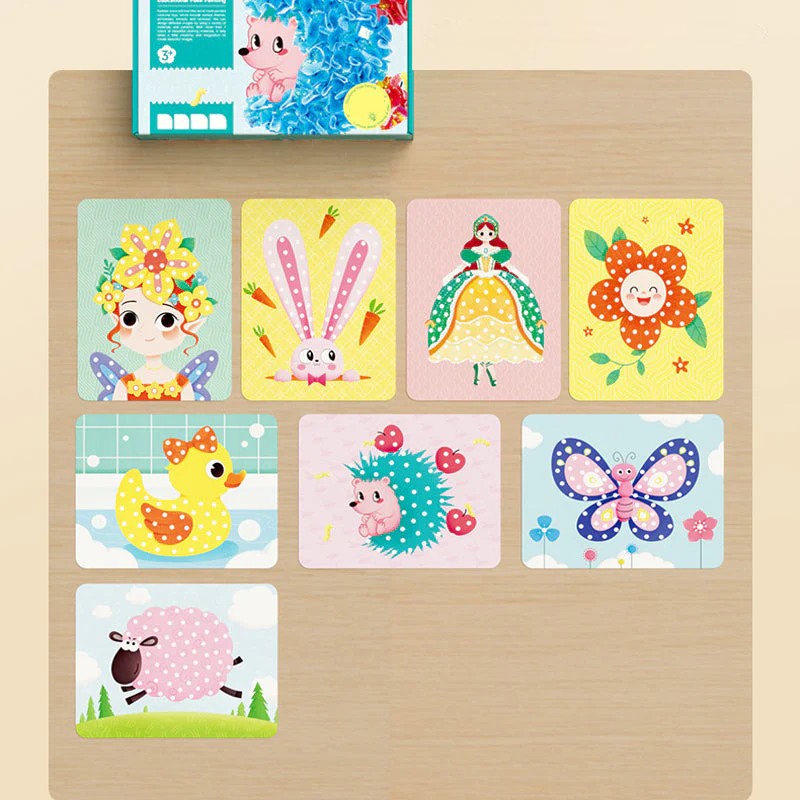 Enchanted Princess Paint Sticker for Creative Art Projects