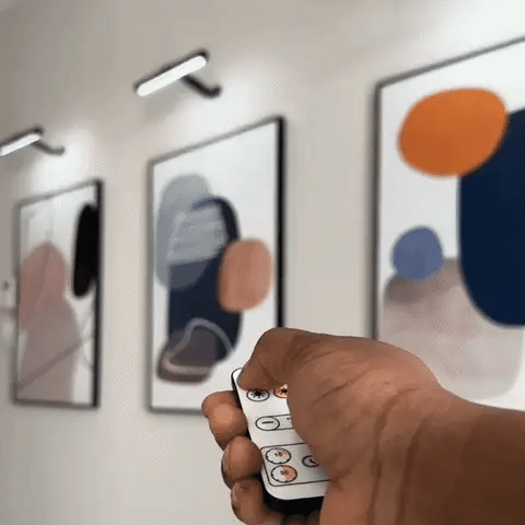 LumiArt Wireless LED Wall Spotlight with Remote Control