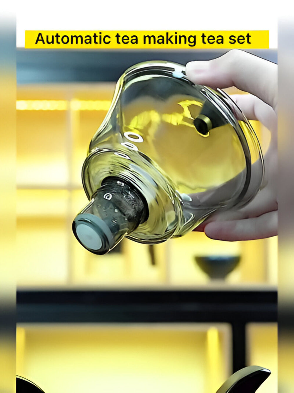 Elegant Drip-Free Glass Teapot Set with Infuser