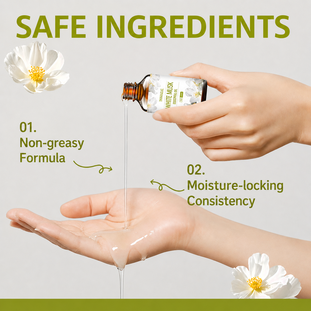 Essential Oil | White Musk Fragrance Oil | Long-Lasting Scent & Relaxing Atmosphere