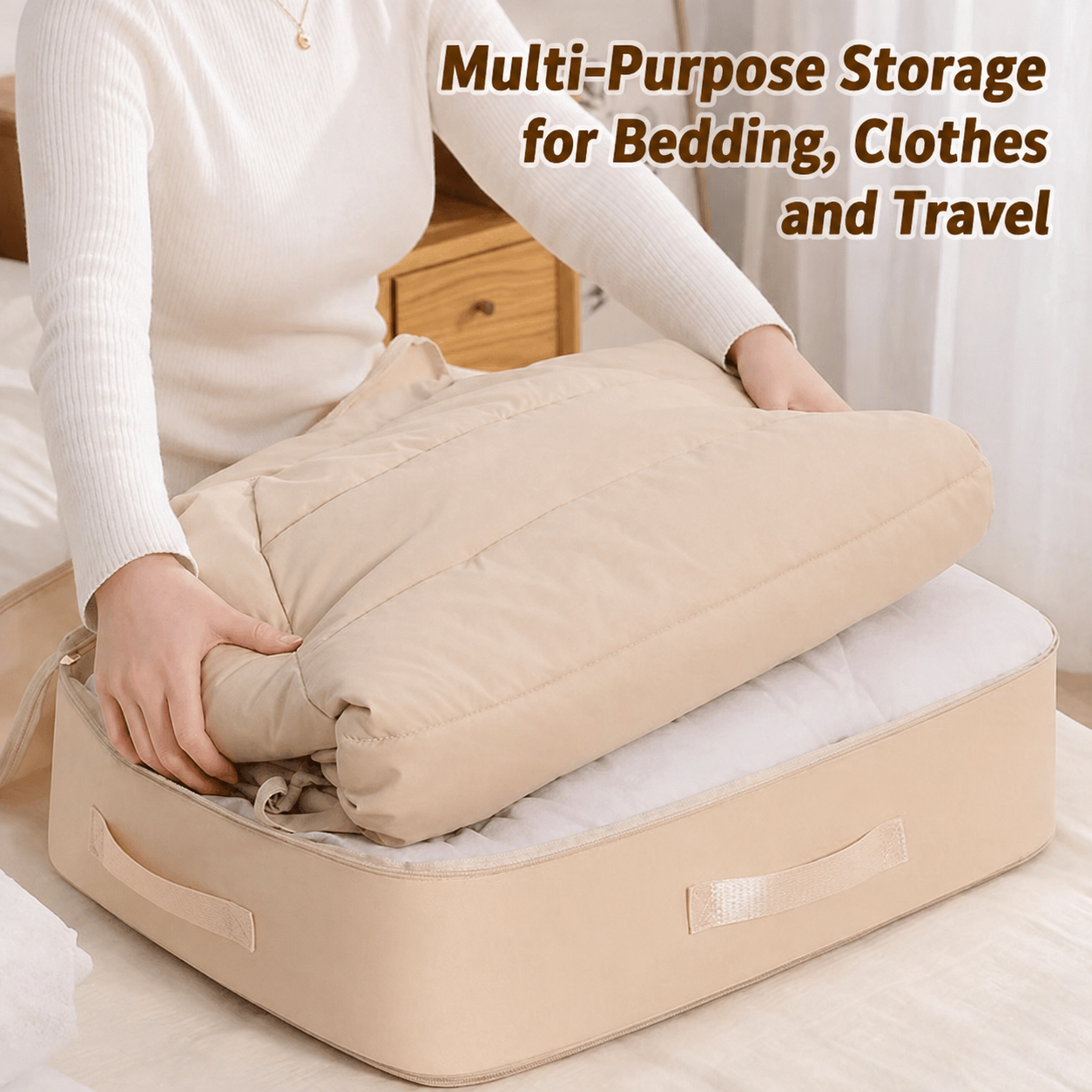 Space-Saving Storage Bag | Compressible, Water-Resistant Design