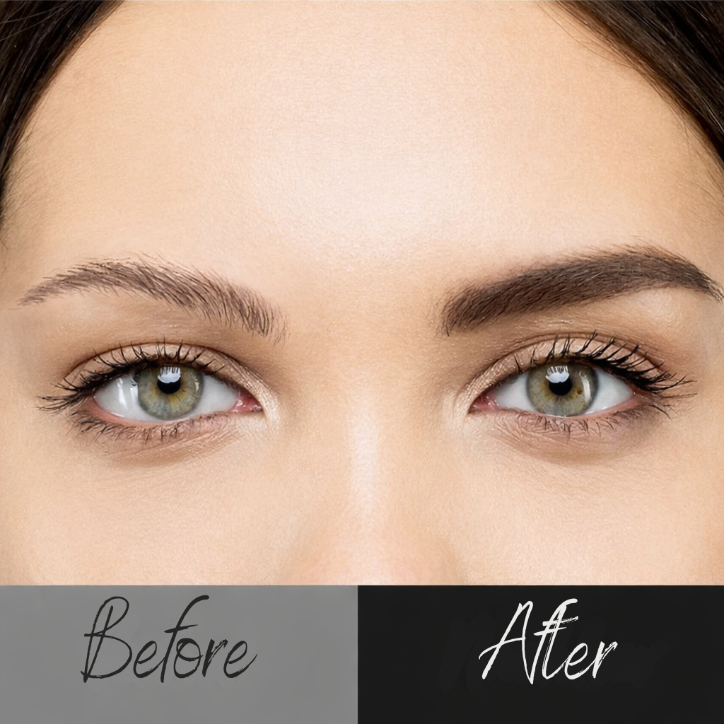 Eyebrow Stencil for Symmetrical Shaping | Precision Trimmer for Contours