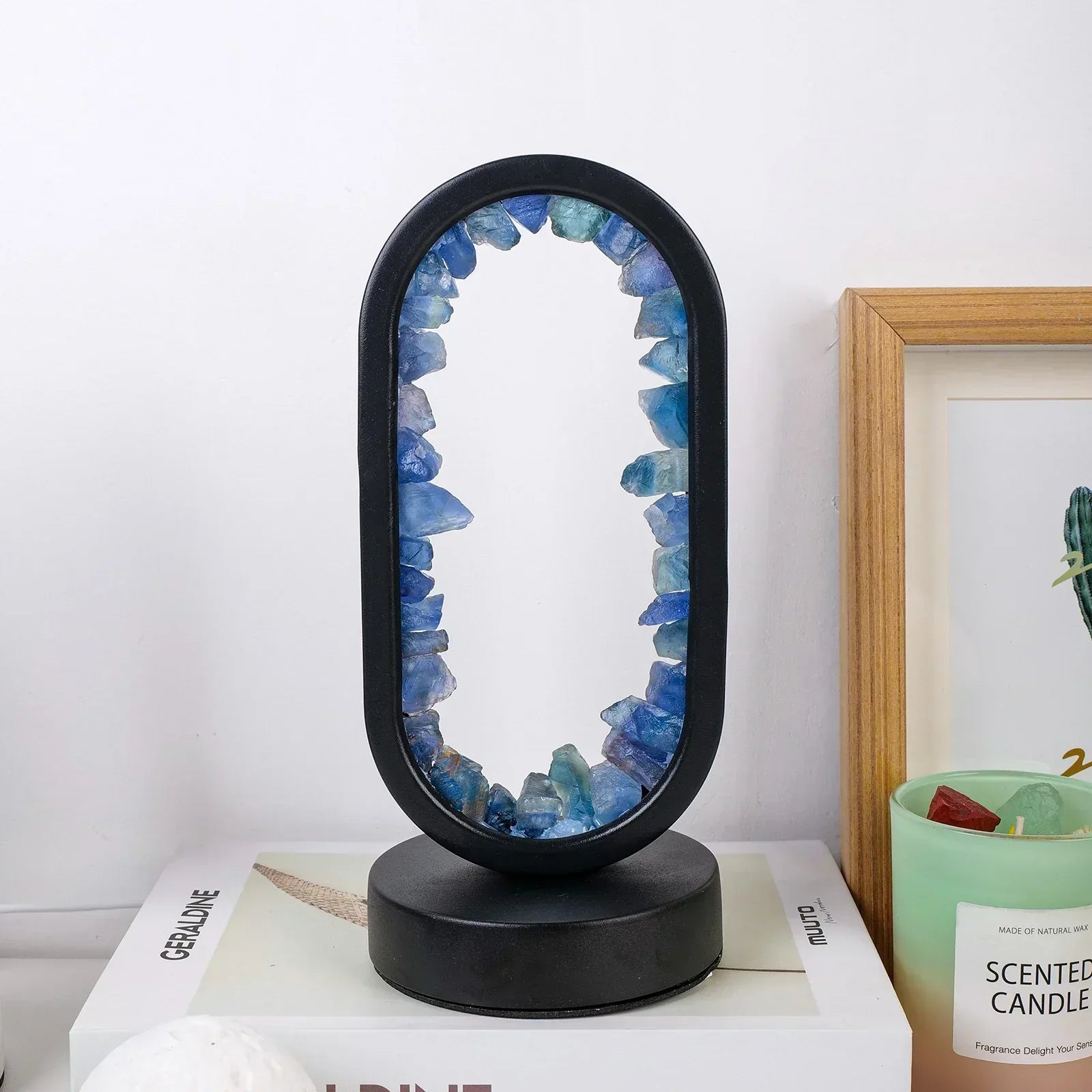 SereneGlow Amethyst Tranquility Lamp