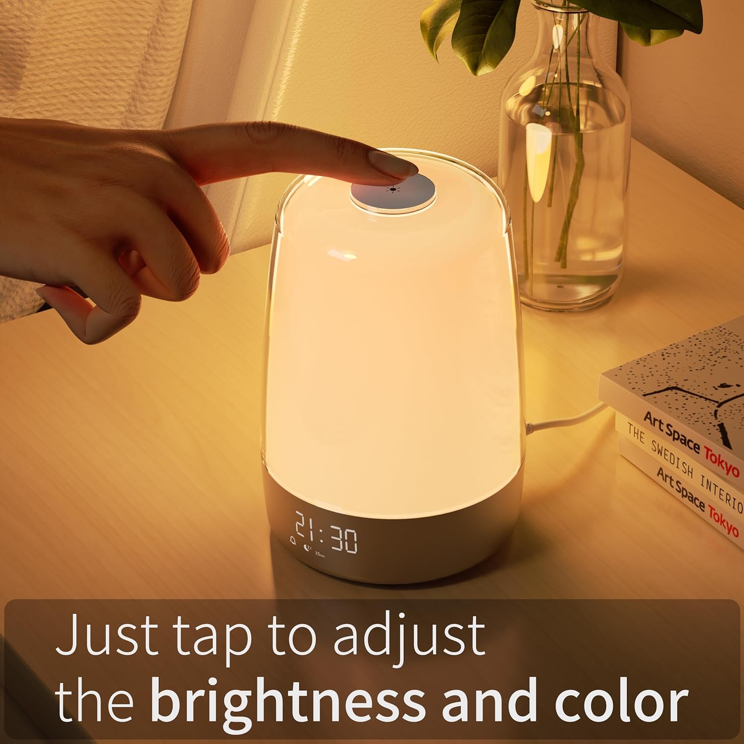 Harmony Dawn Light Alarm Clock with Soothing Sounds