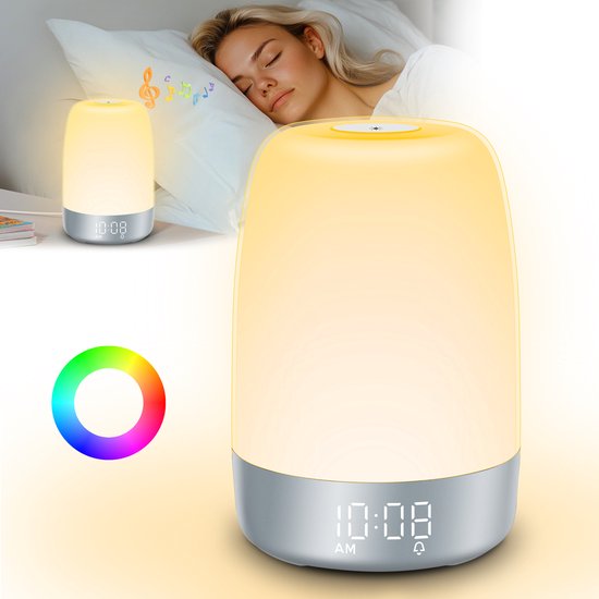Harmony Dawn Light Alarm Clock with Soothing Sounds