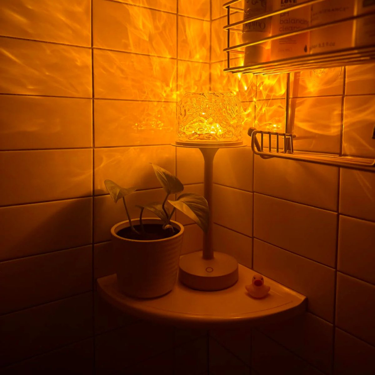 Wireless LED Projection Lamp | 16 Color Modes | Cordless Ambient Light