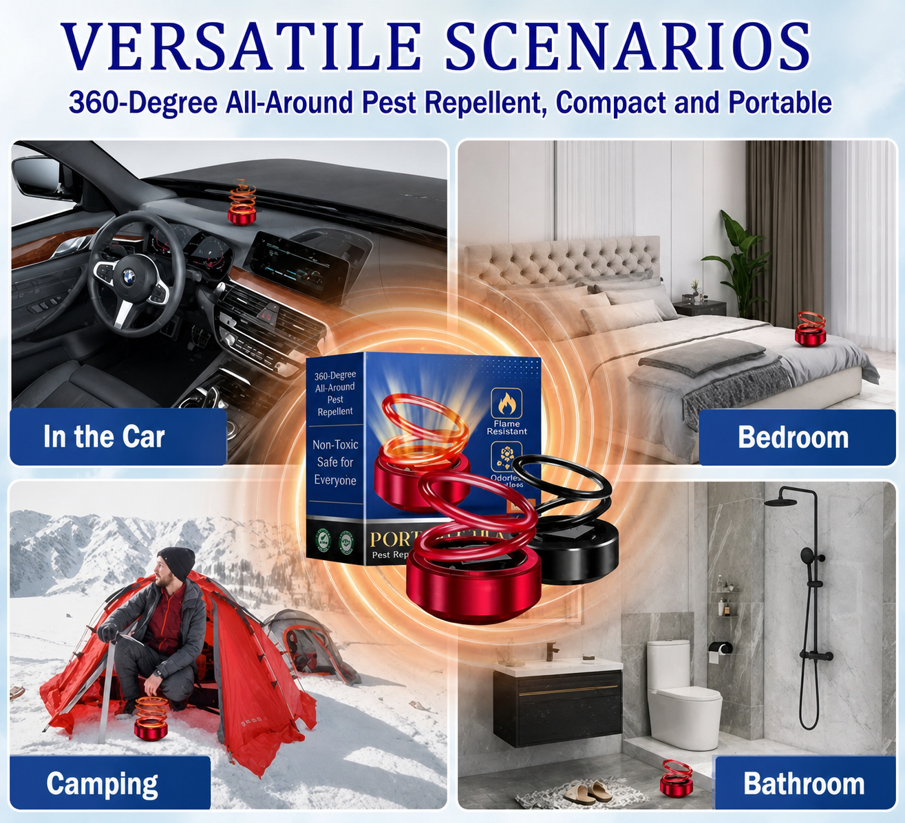 Car Heater for Ice & Snow | Reusable | Winter Aid