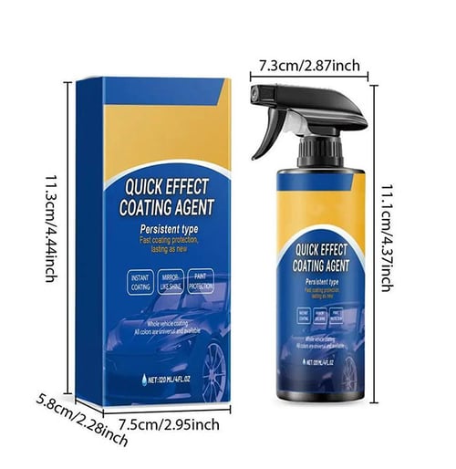 Instant Shine Automotive Paint Coating Spray – AeroGloss Protection