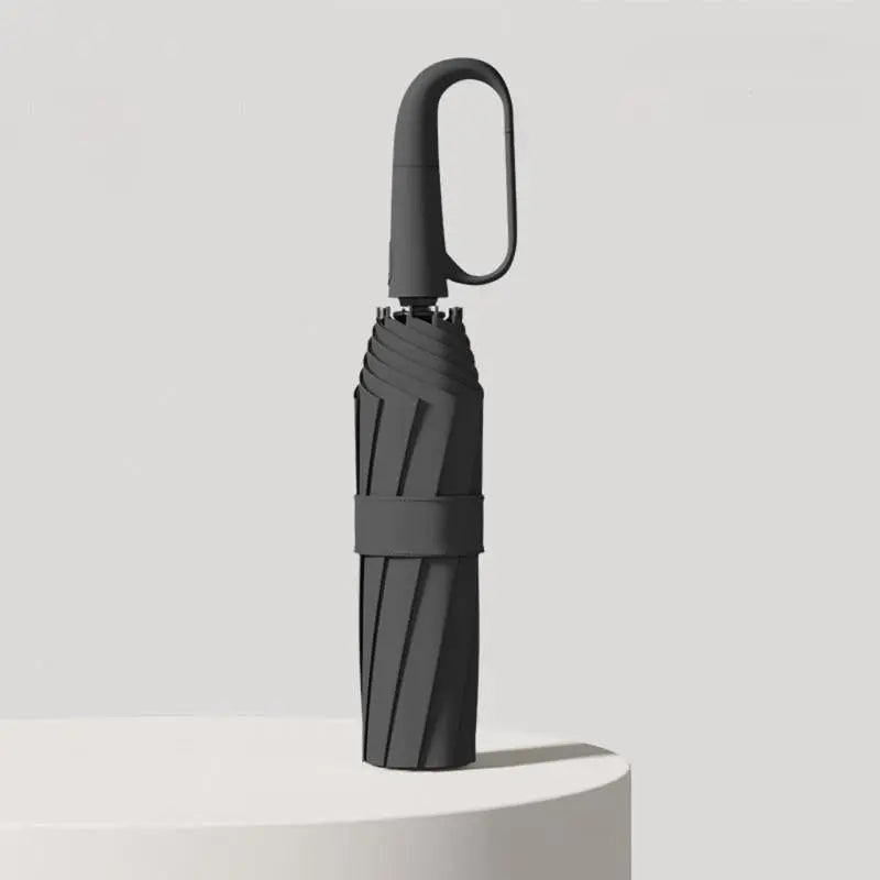 Compact Umbrella with Ring Grip – Automatic Folding Design