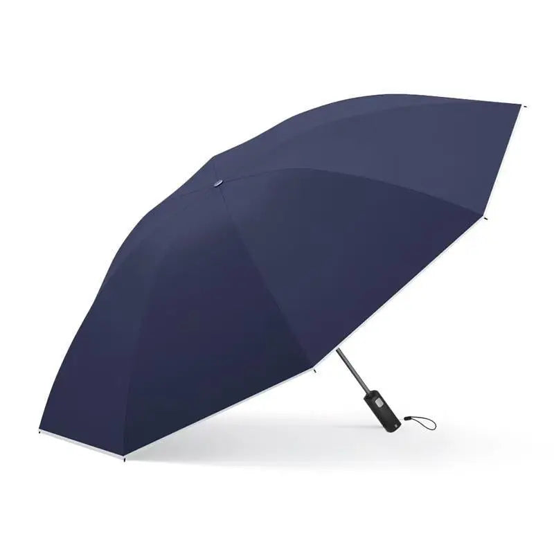 Compact Umbrella with Ring Grip – Automatic Folding Design