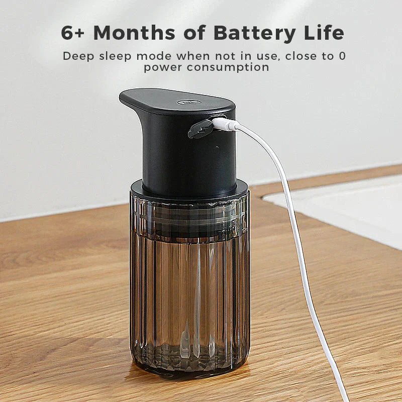 Automatic Soap Dispenser | Sensor-Controlled Hygienic Dosage | Rechargeable and Refillable