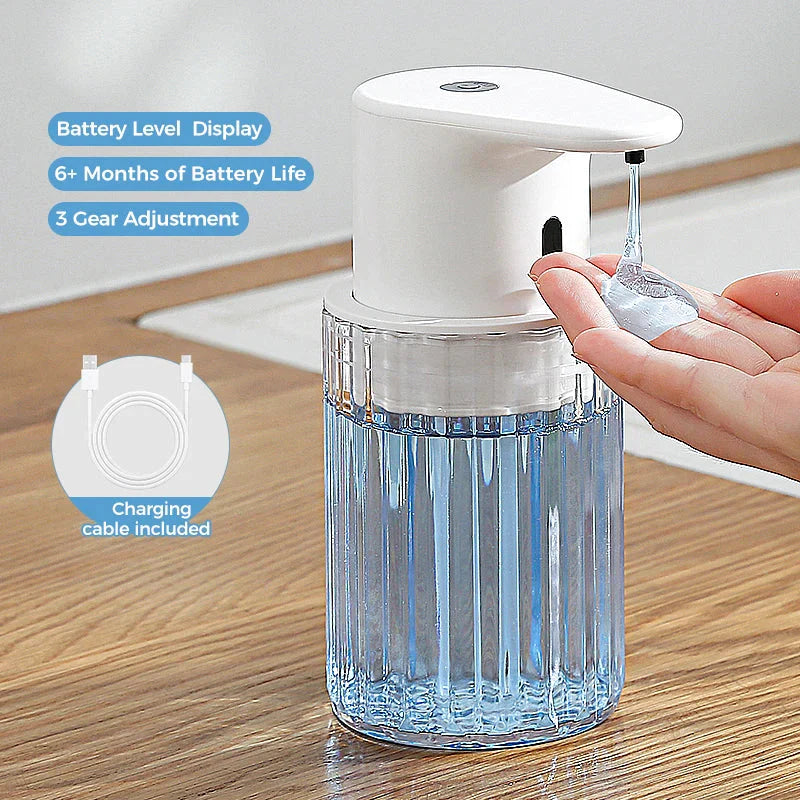 Automatic Soap Dispenser | Sensor-Controlled Hygienic Dosage | Rechargeable and Refillable