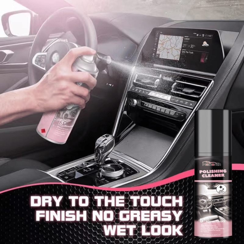 Car Care | Interior Polish Spray | Quick Streak-Free Finish