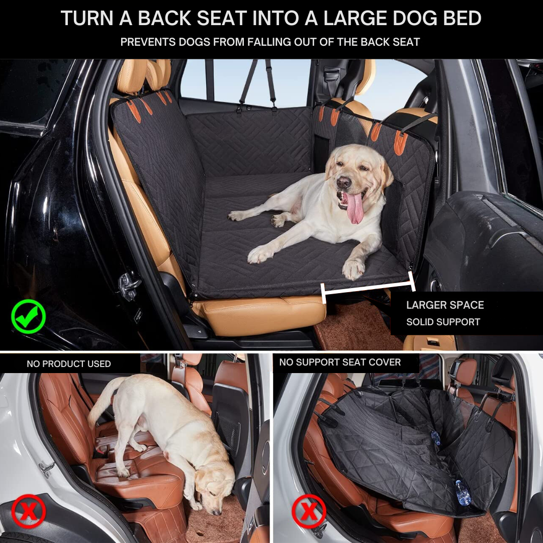 Dog Car Seat Cover | Waterproof Backseat Protector Mat