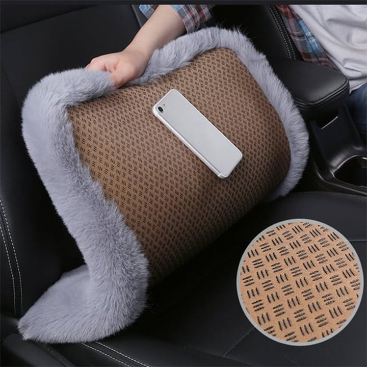 Non-Slip Car Seat Cushion | Comfortable Plush Design