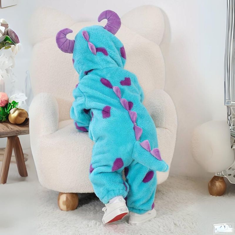 Cozy Critter Jumpsuit – Soft & Snug with Easy Zip Access