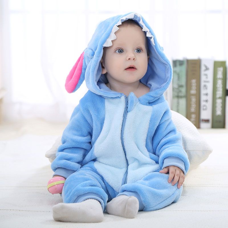 Cozy Critter Jumpsuit – Soft & Snug with Easy Zip Access