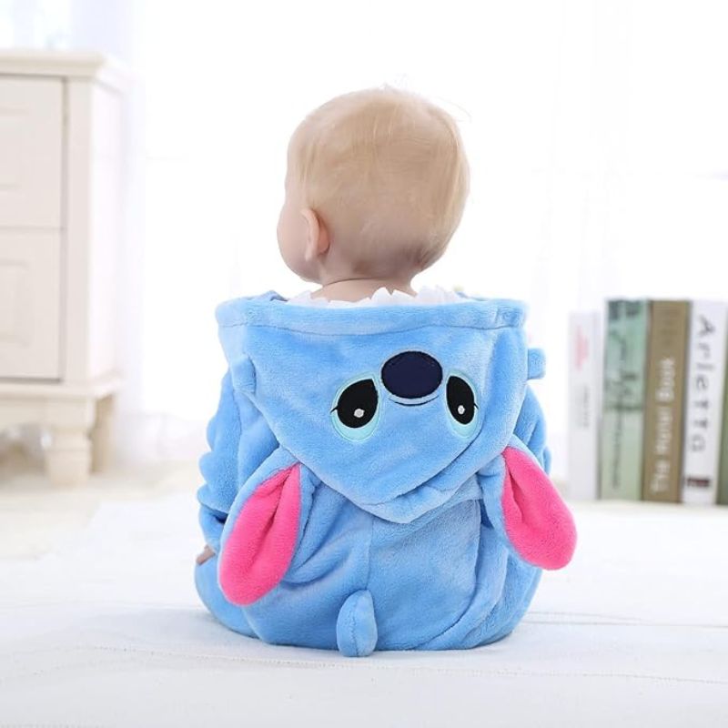 Cozy Critter Jumpsuit – Soft & Snug with Easy Zip Access