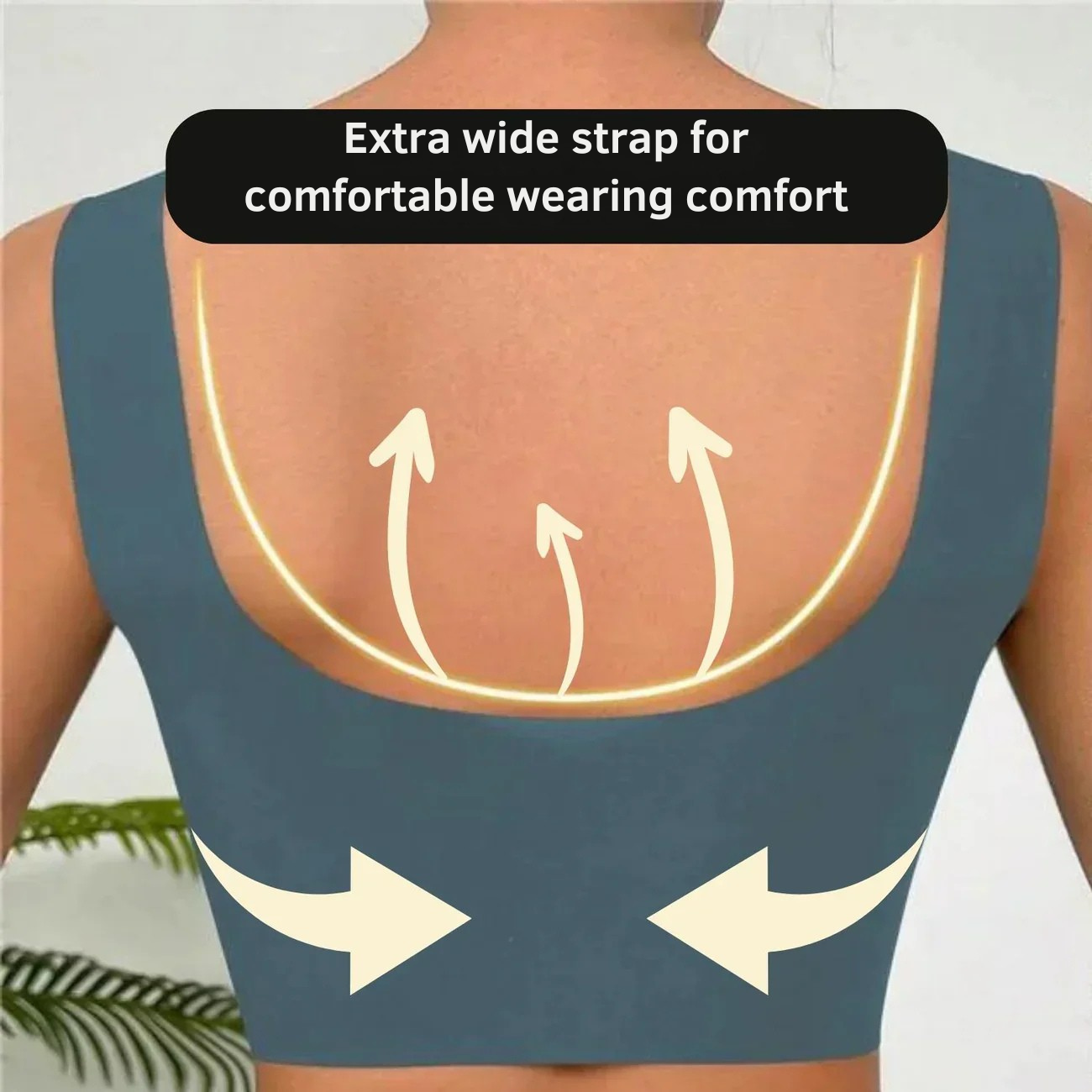 Seamless Comfort Bra without Underwire | Gentle Push-Up Support