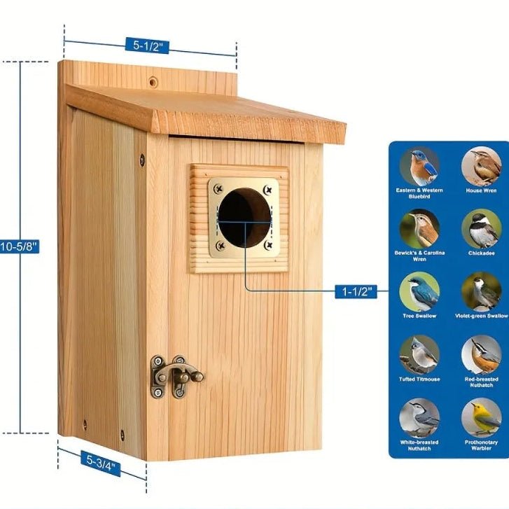Cedar Haven Nesting Home for Small Garden Birds