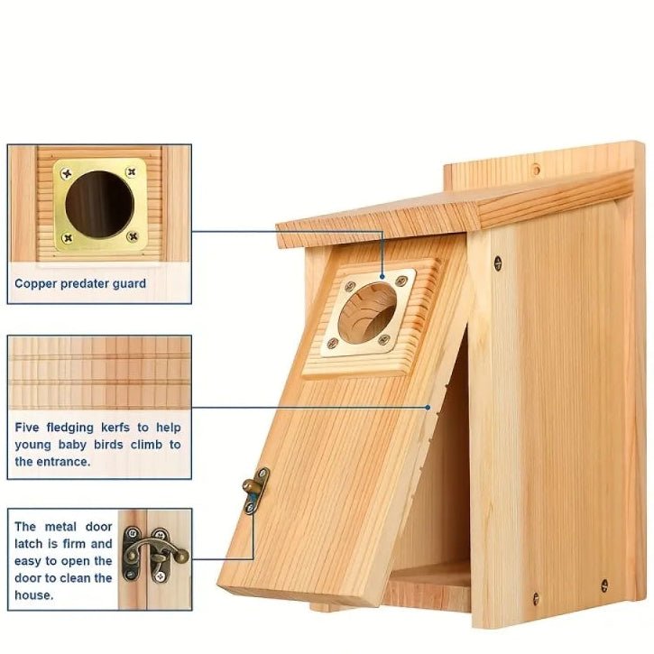 Cedar Haven Nesting Home for Small Garden Birds