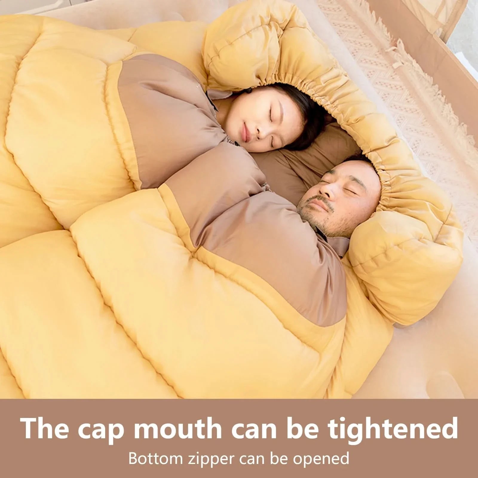 Double Sleeping Bag for Two – COZYSLEEP DUO